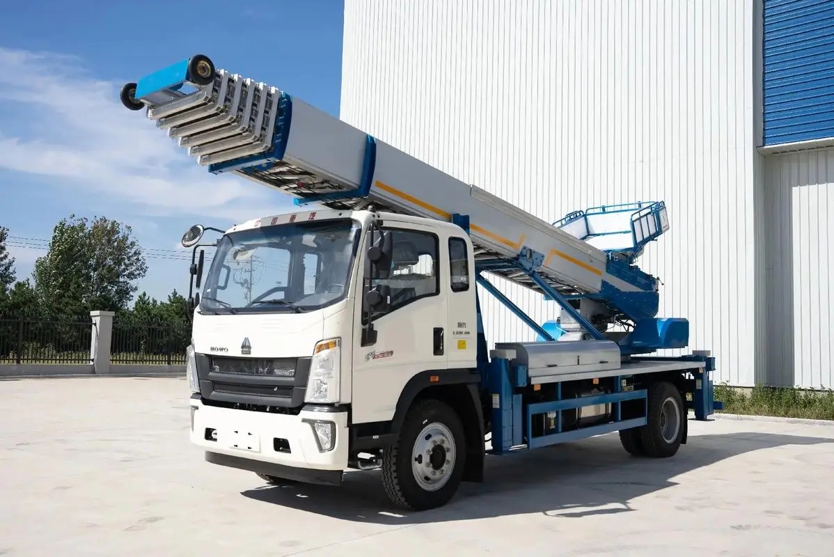 黄陂专业的云梯车出租