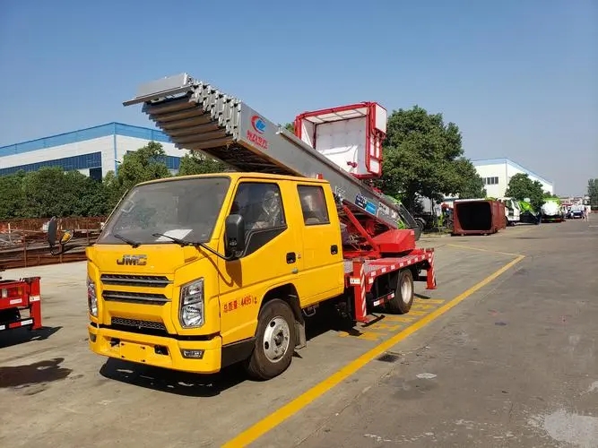 黄陂附近云梯车出租 砂石搬运