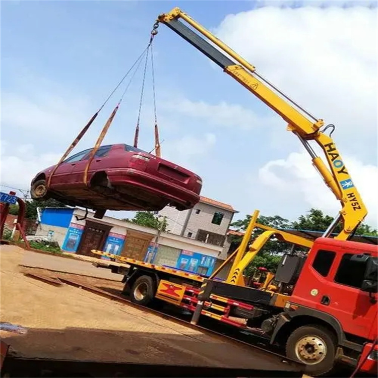 黄陂吊车吊汽车的正确方法